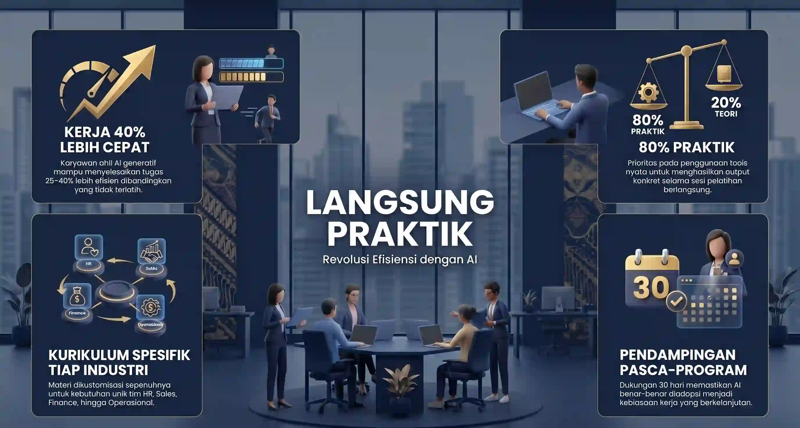 Jasa Pelatihan AI untuk Perusahaan | Pakai.AI